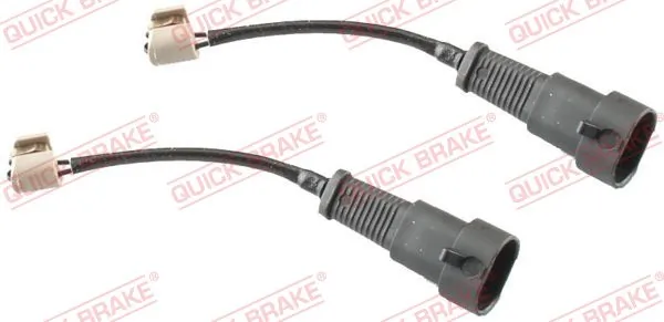 Warning Contact, brake pad wear